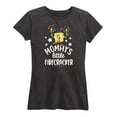 thumbnail image 1 of SpongeBob SquarePants - Mommy's Little Firecracker - Women's Short Sleeve Graphic T-Shirt, 1 of 5