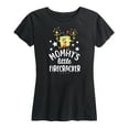 thumbnail image 1 of SpongeBob SquarePants - Mommy's Little Firecracker - Women's Short Sleeve Graphic T-Shirt, 1 of 5