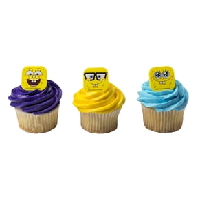 SpongeBob SquarePants Mood Faces Cupcakes