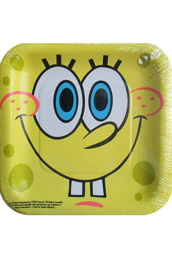 SpongeBob SquarePants 'Moods' Small Paper Plates (8ct)