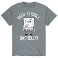thumbnail image 1 of SpongeBob SquarePants - Most Eligible Bachelor - Men's Short Sleeve Graphic T-Shirt, 1 of 5