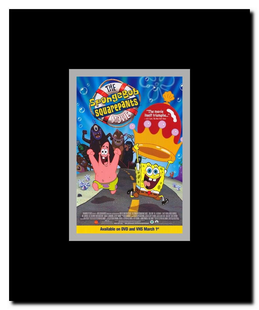 SpongeBob SquarePants Movie Framed Movie Poster