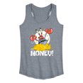 thumbnail image 1 of SpongeBob SquarePants - Mr. Krabs Money - Women's Racerback Tank Top, 1 of 5
