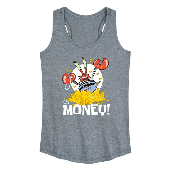 SpongeBob SquarePants - Mr. Krabs Money - Women's Racerback Tank Top