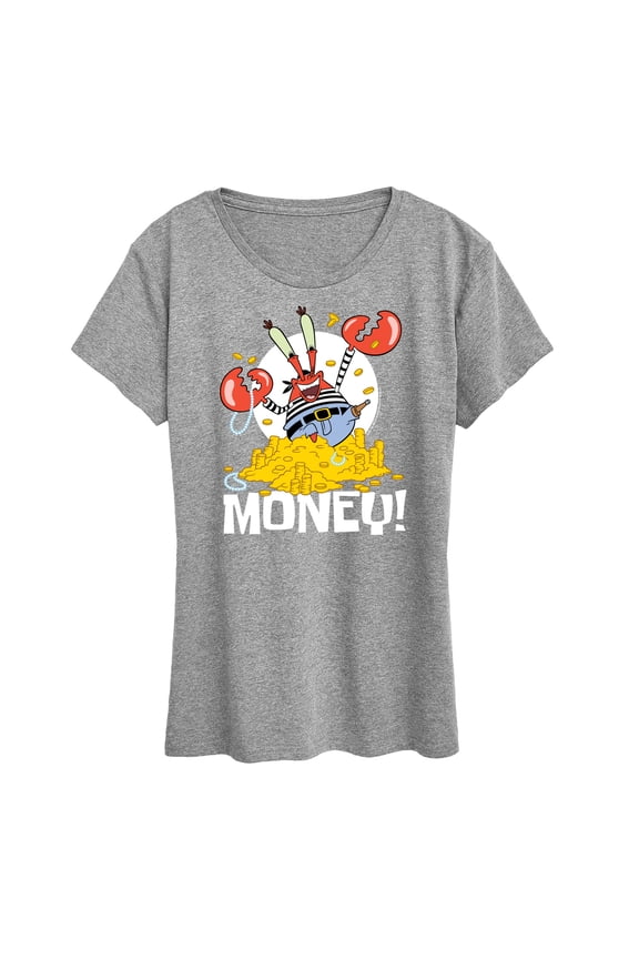 - Mr. Krabs Money - Women's Short Sleeve Graphic T-Shirt