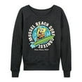 thumbnail image 1 of SpongeBob SquarePants - Mussel Beach - Women's Lightweight French Terry Long Sleeve Shirt, 1 of 6