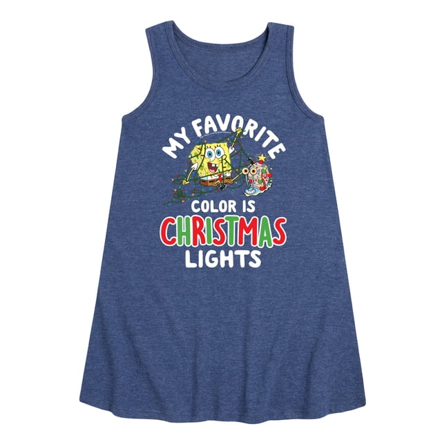 SpongeBob SquarePants - My Favorite Color Is Christmas Lights - Toddler ...