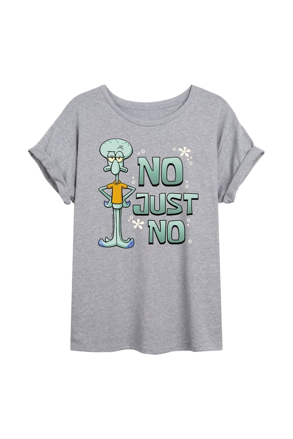 - No Just No - Juniors Ideal Flowy Muscle T-Shirt