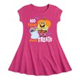 thumbnail image 1 of SpongeBob SquarePants - No Tricks Just Treats - Toddler And Youth Girls Fit And Flare Dress, 1 of 1
