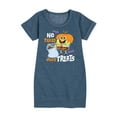 thumbnail image 1 of SpongeBob SquarePants - No Tricks Just Treats - Toddler And Youth Girls Fleece Dress, 1 of 6