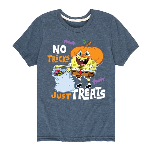 SpongeBob SquarePants - No Tricks Just Treats - Toddler And Youth Short Sleeve Graphic T-Shirt