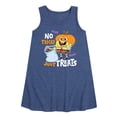 thumbnail image 1 of SpongeBob SquarePants - No Tricks Just Treats - Toddler and Youth Girls A-line Dress, 1 of 6