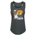 thumbnail image 1 of SpongeBob SquarePants - No Tricks Just Treats - Women's Racerback Tank Top, 1 of 6