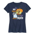 thumbnail image 1 of SpongeBob SquarePants - No Tricks Just Treats - Women's Short Sleeve Graphic T-Shirt, 1 of 6