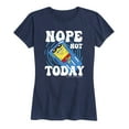 thumbnail image 1 of SpongeBob SquarePants - Nope Not Today - Women's Short Sleeve Graphic T-Shirt, 1 of 5