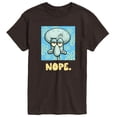 thumbnail image 1 of SpongeBob SquarePants - Nope Squidward - Men's Short Sleeve Graphic T-Shirt, 1 of 4