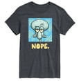 thumbnail image 1 of SpongeBob SquarePants - Nope Squidward - Men's Short Sleeve Graphic T-Shirt, 1 of 5