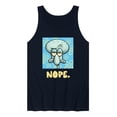 thumbnail image 1 of SpongeBob SquarePants - Nope Squidward - Men's Sleeveless Graphic Tank, 1 of 5