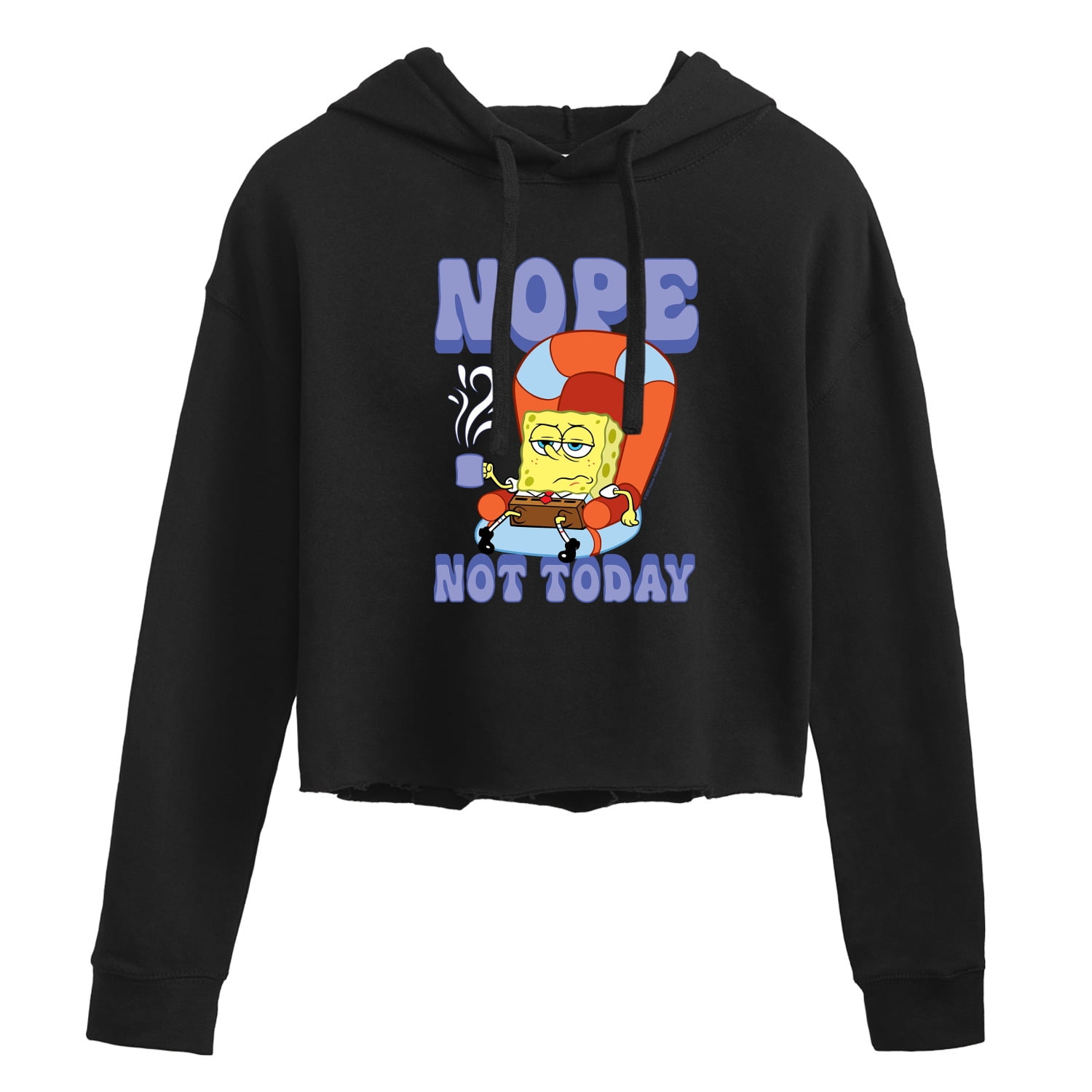Spongebob cropped hoodie best sale