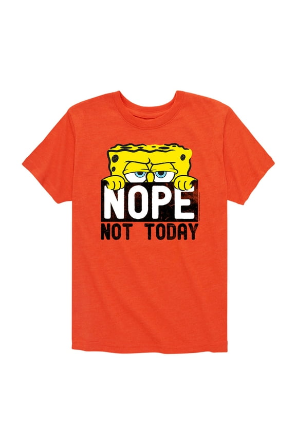 - Not Today - Toddler And Youth Short Sleeve Graphic T-Shirt