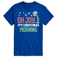 thumbnail image 1 of SpongeBob SquarePants - Oh Joy It's Christmas Morning Squidward - Men's Short Sleeve Graphic T-Shirt, 1 of 6