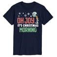 thumbnail image 1 of SpongeBob SquarePants - Oh Joy It's Christmas Morning Squidward - Men's Short Sleeve Graphic T-Shirt, 1 of 6