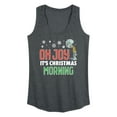 thumbnail image 1 of SpongeBob SquarePants - Oh Joy It's Christmas Morning - Women's Racerback Tank Top, 1 of 6