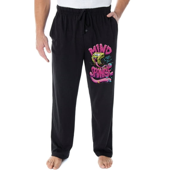SpongeBob SquarePants Pajama Pants Men's Mind Like A Sponge Lounge Pants