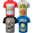 thumbnail image 1 of SpongeBob SquarePants Patrick And Friends Little Boys 4 Pack Graphic T-Shirts 7-8, 1 of 5