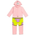 thumbnail image 1 of SpongeBob SquarePants Patrick Big Boys Zip Up Costume Coverall Pink 18-20, 1 of 5
