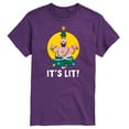 thumbnail image 1 of SpongeBob SquarePants - Patrick Christmas Tree It's Lit - Men's Short Sleeve Graphic T-Shirt, 1 of 5
