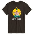 thumbnail image 1 of SpongeBob SquarePants - Patrick Christmas Tree It's Lit - Men's Short Sleeve Graphic T-Shirt, 1 of 5