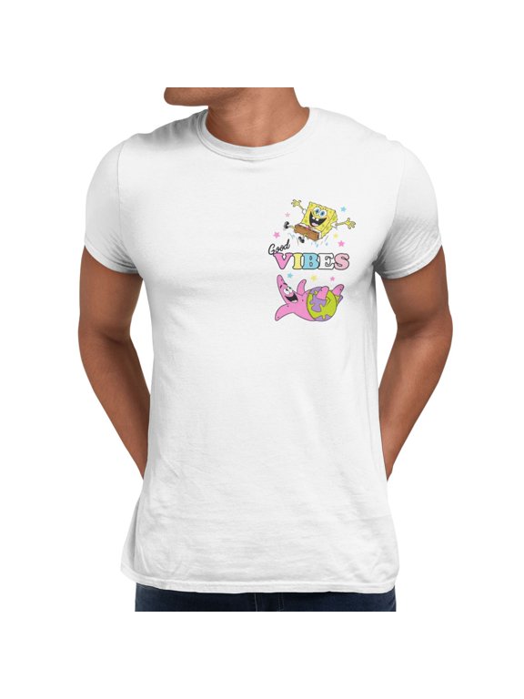 Patrick Good Vibes Men's T-Shirt (White, S-XXXL)