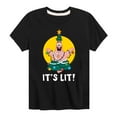 thumbnail image 1 of SpongeBob SquarePants - Patrick It's Lit - Toddler And Youth Short Sleeve Graphic T-Shirt, 1 of 6