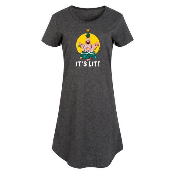 SpongeBob SquarePants - Patrick It's Lit - Women's Any Way Dress