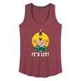 thumbnail image 1 of SpongeBob SquarePants - Patrick It's Lit - Women's Racerback Tank Top, 1 of 6