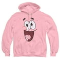thumbnail image 1 of SpongeBob SquarePants Patrick Smile Adult Pull-Over Hoodie, Pink, Large, 1 of 5