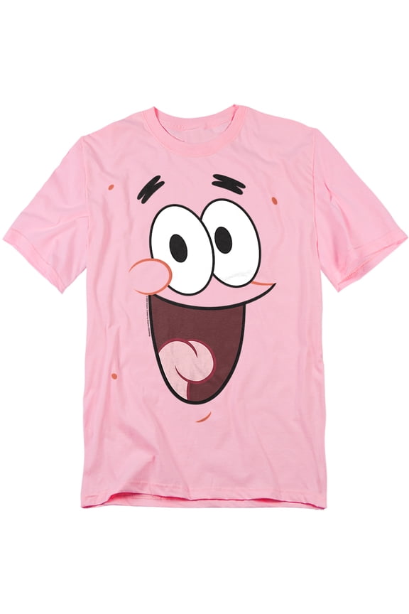 Spongebob T-Shirt Patrick Smile Unisex Graphic Tee for Men & Women