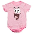 thumbnail image 1 of SpongeBob SquarePants Patrick Smile Unisex Infant Snap Suit for Baby, Pink, Small, 1 of 3