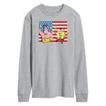 thumbnail image 1 of SpongeBob SquarePants - Patrick Sparkers Flag - Men's Long Sleeve T-Shirt, 1 of 6