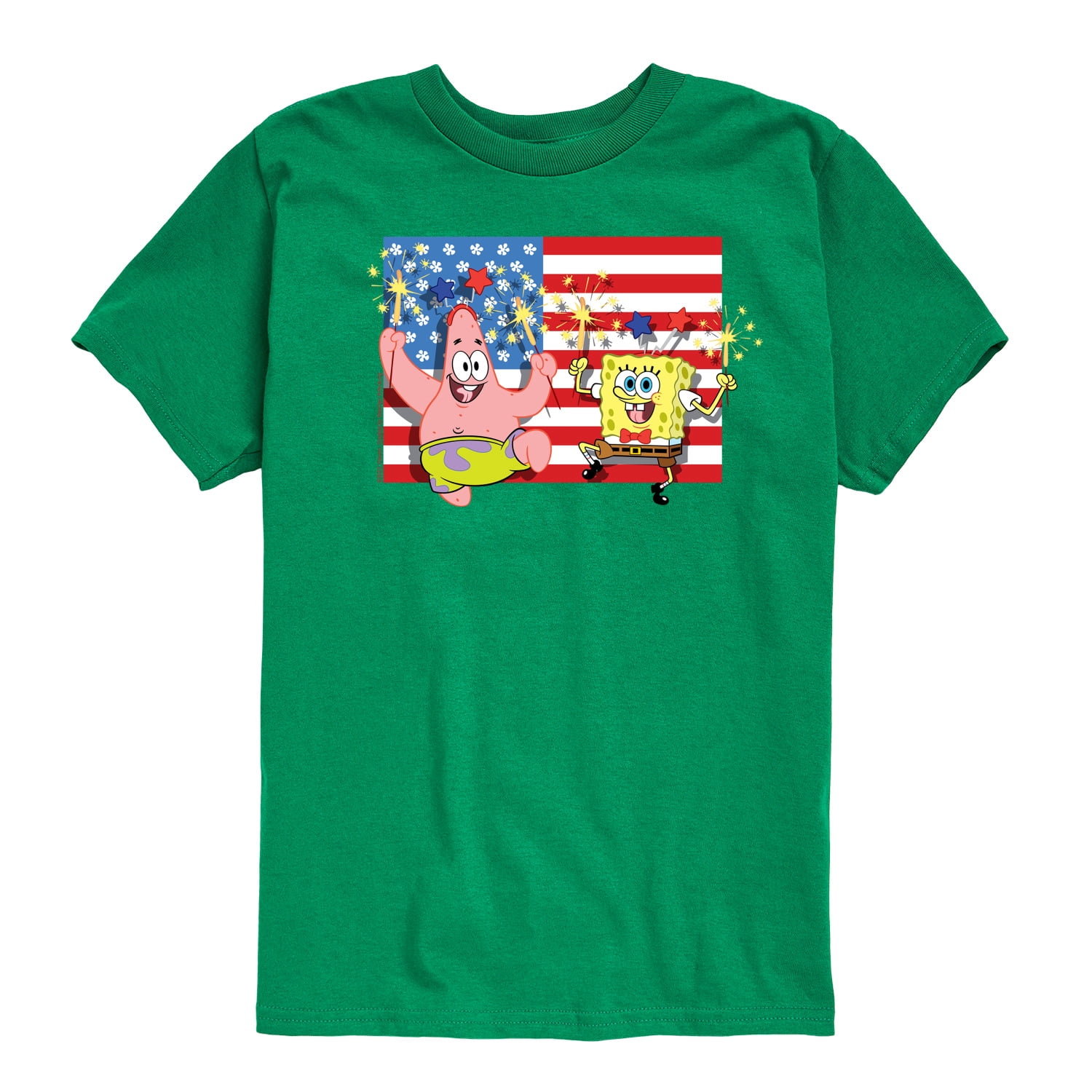 SpongeBob SquarePants - Patrick Sparkers Flag - Toddler & Youth Short ...