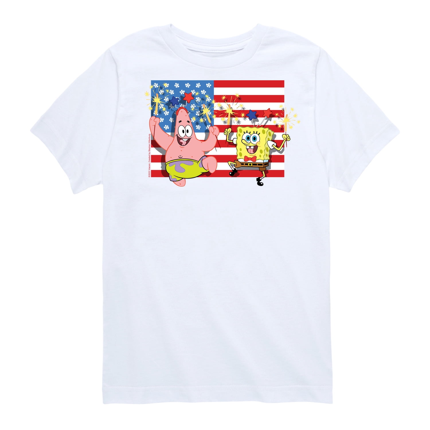 SpongeBob SquarePants - Patrick Sparkers Flag - Toddler & Youth Short ...