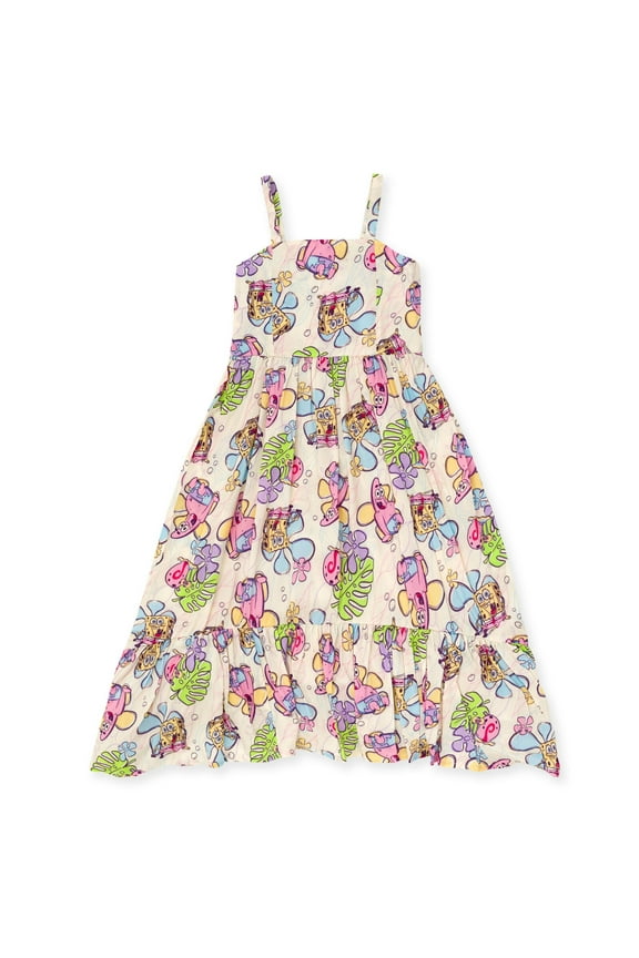 Patrick Square Neck Smocked Cami Maxi Dress Little Kid to Big Kid