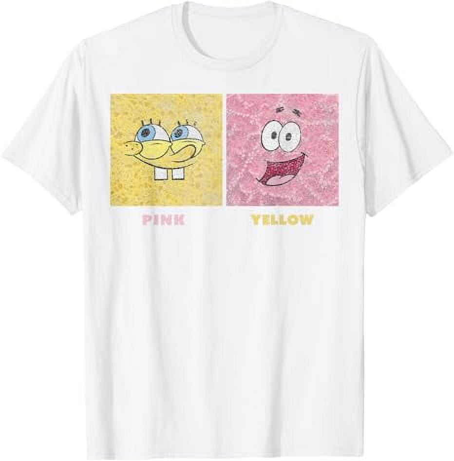 Nickelodeon Spongebob Hunde T-Shirt & Bandana - Patrick Pink Outfit Für Hunde