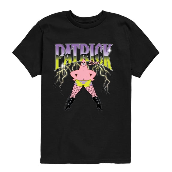 SpongeBob SquarePants - Patrick Star - Youth Boys Short Sleeve Graphic T-Shirt