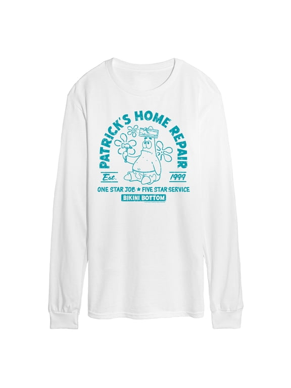 - Patricks Home Repair Men's Long Sleeve Graphic T-Shirt