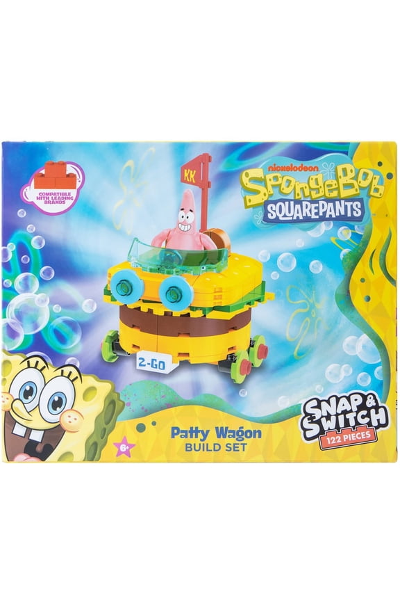SpongeBob SquarePants Patty Wagon Snap Switch Set