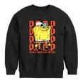 thumbnail image 1 of SpongeBob SquarePants - People Order Our Patties - Toddler & Youth Crewneck Fleece Sweatshirt, 1 of 6