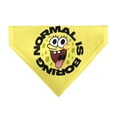 thumbnail image 1 of SpongeBob SquarePants Pet Bandana Spongebob Squarepants Normal Is Boring Pose Yellows Slip On Collar&nbsp;Bandana Only, 1 of 6