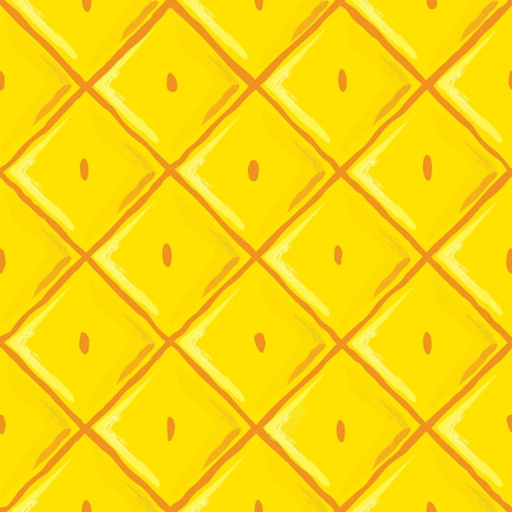 SpongeBob SquarePants Pineapple Yellow Peel and Stick Wallpaper